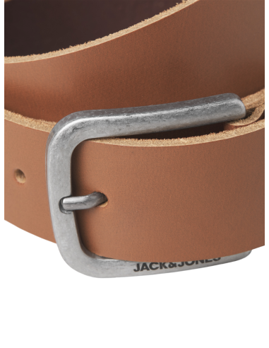 CINTURÓN DE PIEL JACGIO Cognac/Camel