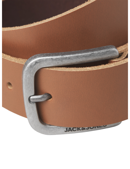 CINTURÓN DE PIEL JACGIO Cognac/Camel