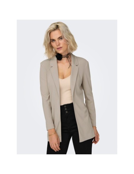 BLAZER ABIERTA onlLACY-EVI Chateau Gray/Beige