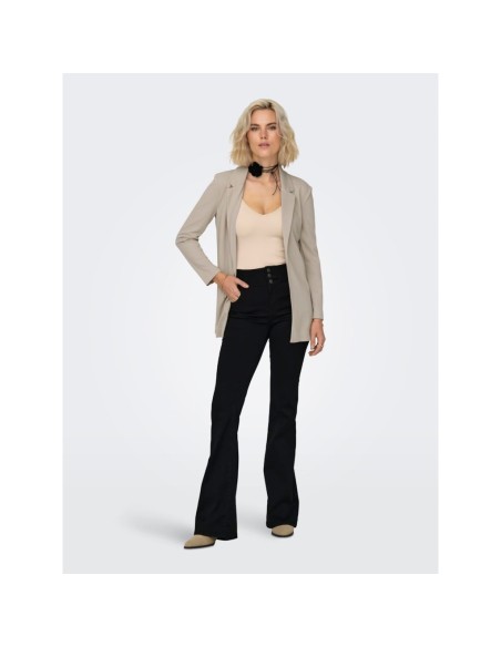 BLAZER ABIERTA onlLACY-EVI Chateau Gray/Beige