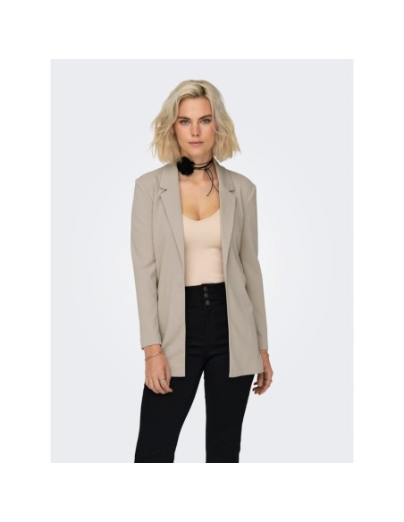 BLAZER ABIERTA onlLACY-EVI Chateau Gray/Beige