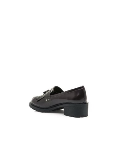 MOCASINES COOL MILA NEGRO/SINCE BURDEOS MUSTANG