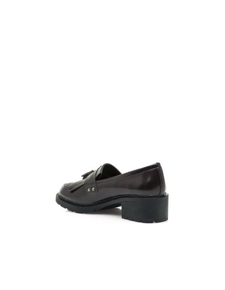 MOCASINES COOL MILA NEGRO/SINCE BURDEOS MUSTANG