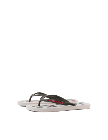 CHANCLAS JFWLOGO PALM Olive Night/Verde Oliva