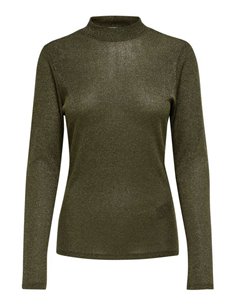 TOP onlDIANA LUREX de ONLY Ivy Green/Verde