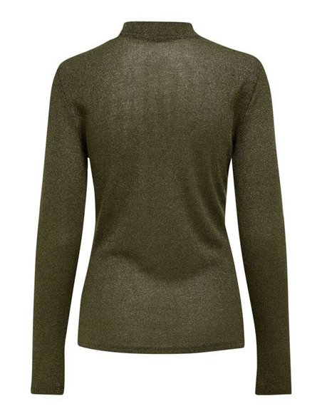 TOP onlDIANA LUREX de ONLY Ivy Green/Verde