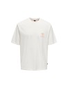 CAMISETA ONSMILO Bright White-MALFI COAST/Blanco