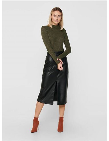 TOP onlDIANA LUREX de ONLY Ivy Green/Verde