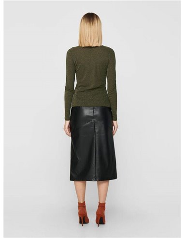 TOP onlDIANA LUREX de ONLY Ivy Green/Verde