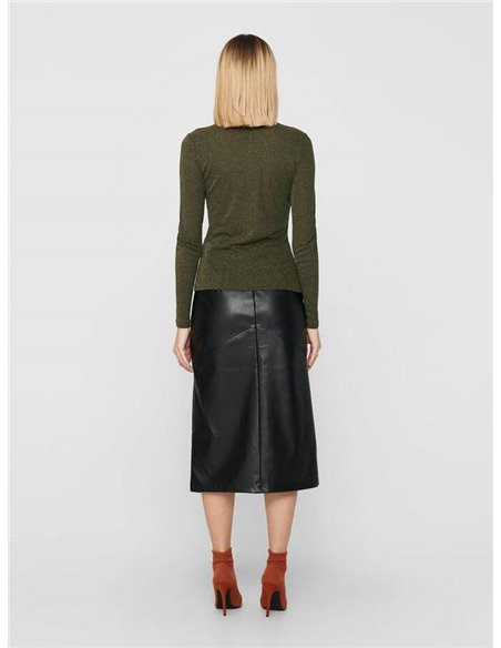 TOP onlDIANA LUREX de ONLY Ivy Green/Verde