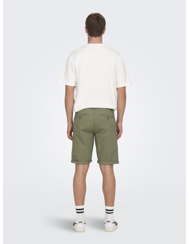 BERMUDAS CHINOS ONSPETER Mermaid/Verde