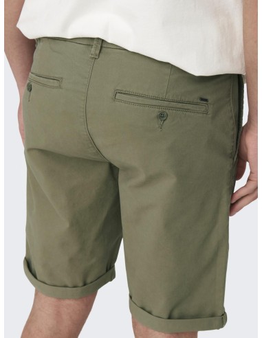 BERMUDAS CHINOS ONSPETER Mermaid/Verde