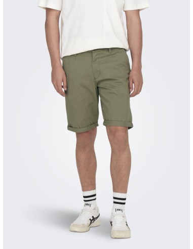 BERMUDAS CHINOS ONSPETER Mermaid/Verde