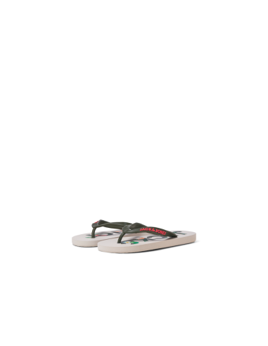 CHANCLAS JUNIOR JFWLOGO PALM Olive Night/Verde