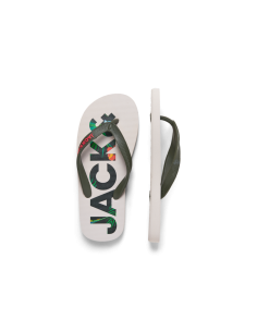 CHANCLAS JUNIOR JFWLOGO PALM Olive Night/Verde