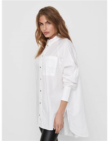 CAMISA LARGA onlSELMA de ONLY White/Blanco