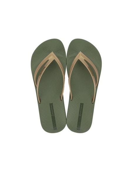 CHANCLA IPANEMA BOSSA SOFT V FEM Green-Gold/Verde-Oro CHANCLA IPANEMA BOSSA SOFT V FEM Green-Gold/Verde-Oro