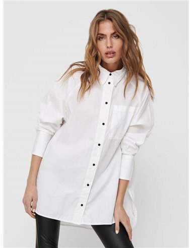 CAMISA LARGA onlSELMA de ONLY White/Blanco