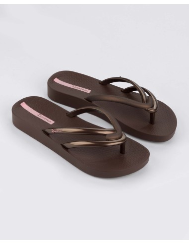 CHANCLA IPANEMA COMFY FEM Brown-Bronze/Marrón-Bronce