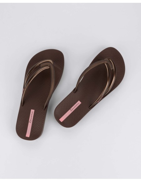 CHANCLA IPANEMA COMFY FEM Brown-Bronze/Marrón-Bronce