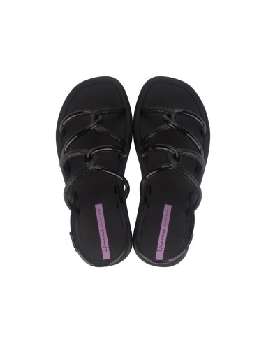 SANDALIA IPANEMA MEU SOL Black-Lilac/Negro-Lila