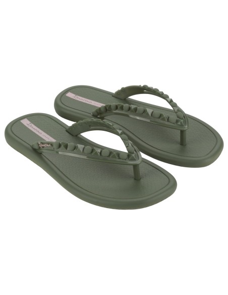 CHANCLA PLANA IPANEMA MEU SOL AD Green-Pink/Verde-Rosa