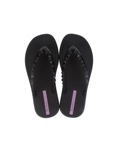 CHANCLA PLANA IPANEMA MEU SOL AD Black-Lilac/Negro-Lila