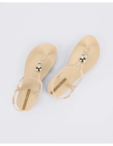 SANDALIA IPANEMA CLASS SPHERES Beige-Gold/Beige-Oro