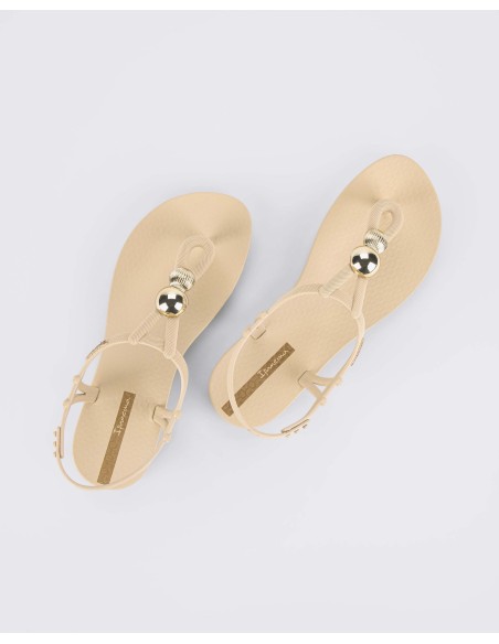 SANDALIA IPANEMA CLASS SPHERES Beige-Gold/Beige-Oro