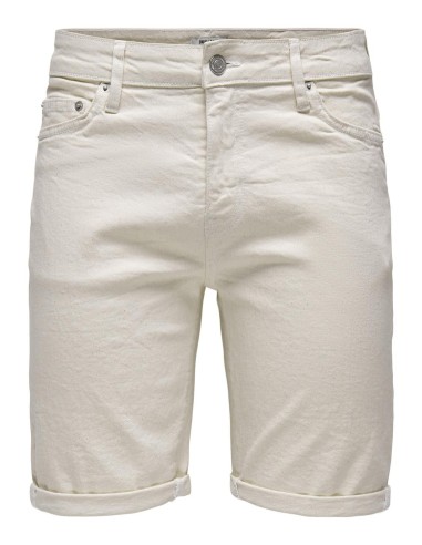 BERMUDAS DENIM ONSPLY Ecru/Beige