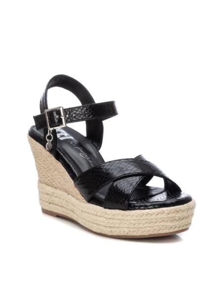 SANDALIA CUÑA 142750 XTI Negro