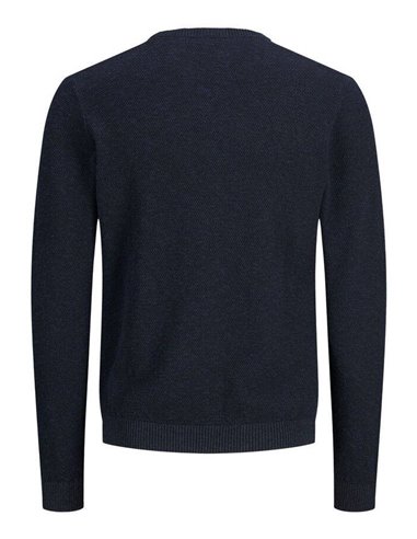 JERSEY DE PUNTO TEXTURIZADO JPRBLUTYLER Navy Blazer/Marino