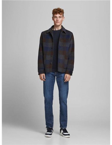 JERSEY DE PUNTO TEXTURIZADO JPRBLUTYLER Navy Blazer/Marino