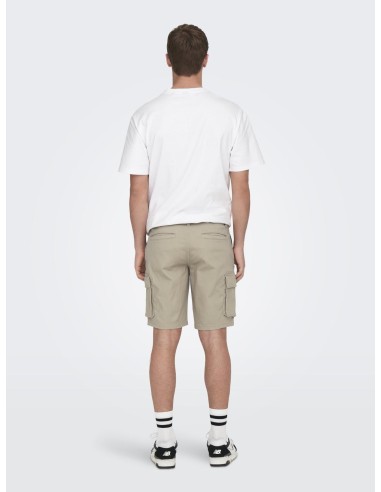 BERMUDAS CARGO ONSCAM 6689 Chinchilla/Beige