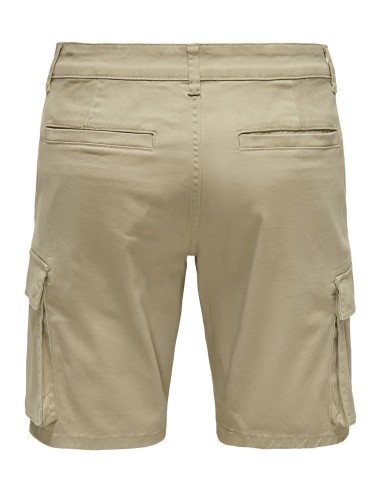 BERMUDAS CARGO ONSCAM 6689 Chinchilla/Beige