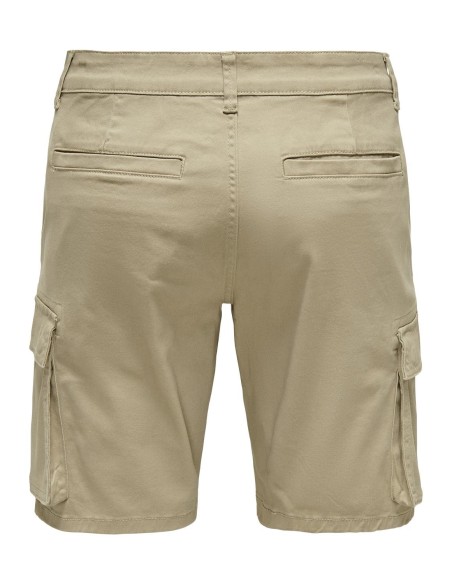 BERMUDAS CARGO ONSCAM 6689 Chinchilla/Beige