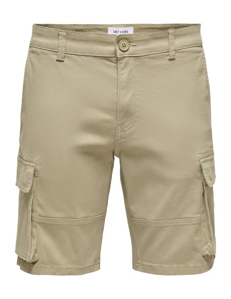 BERMUDAS CARGO ONSCAM 6689 Chinchilla/Beige