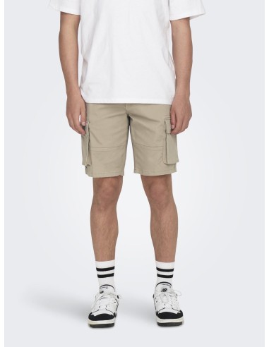 BERMUDAS CARGO ONSCAM 6689 Chinchilla/Beige
