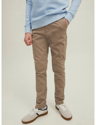 PANTALONES CHINOS JUNIOR JPSTMARCO Beige/Biege