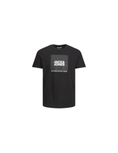 CAMISETA NIÑO JJLOCK Black/Negro