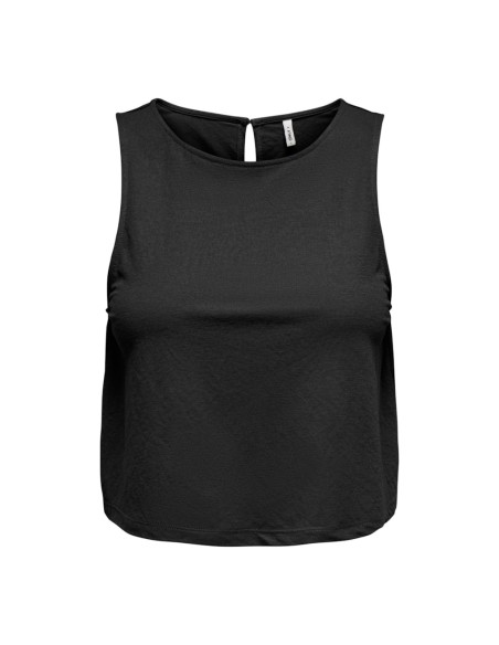 TOP CROP onlJANY Black/Negro