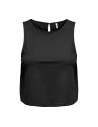 TOP CROP onlJANY Black/Negro