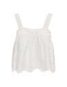 BLUSA CON DETALLES CALADOS onlMAGGI Bright White/Blanco