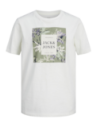 CAMISETA JUNIOR JORFLOWER Cloud Dancer/Blanco