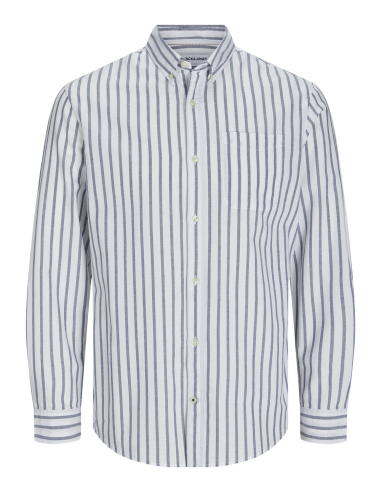 CAMISA DE MANGA LARGA JJEOXFORD Ensign Blue/Azul