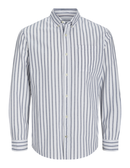 CAMISA DE MANGA LARGA JJEOXFORD Ensign Blue/Azul