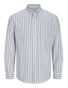 CAMISA DE MANGA LARGA JJEOXFORD Ensign Blue/Azul