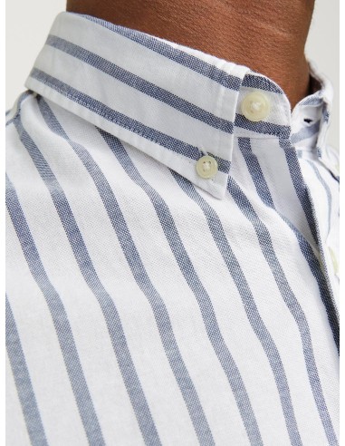 CAMISA DE MANGA LARGA JJEOXFORD Ensign Blue/Azul