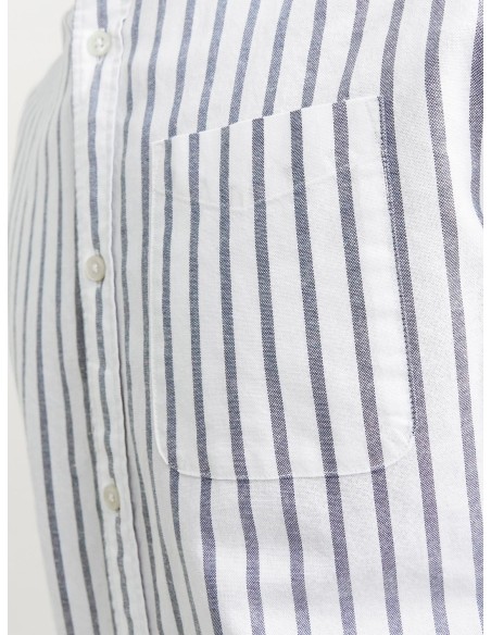 CAMISA DE MANGA LARGA JJEOXFORD Ensign Blue/Azul