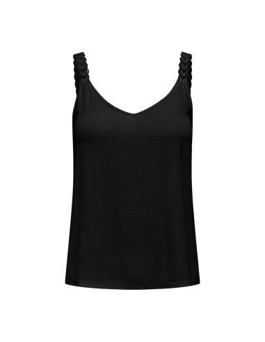 TOP LENCERO onlTILDE BLACK/NEGRO